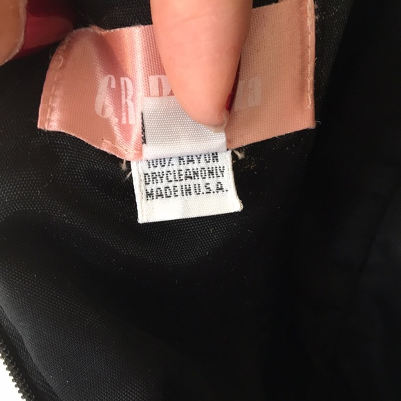 Vintage Black Cocktail/Evening Drop Waist Dress - Picture 11 of 12